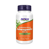 Ashwagandha 450mg 90 caps Sans saveur Now Foods Pack Nutrition Sportive